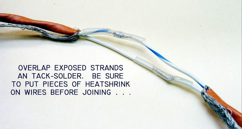 AeroElectric Connection Splicing Shielded Wires